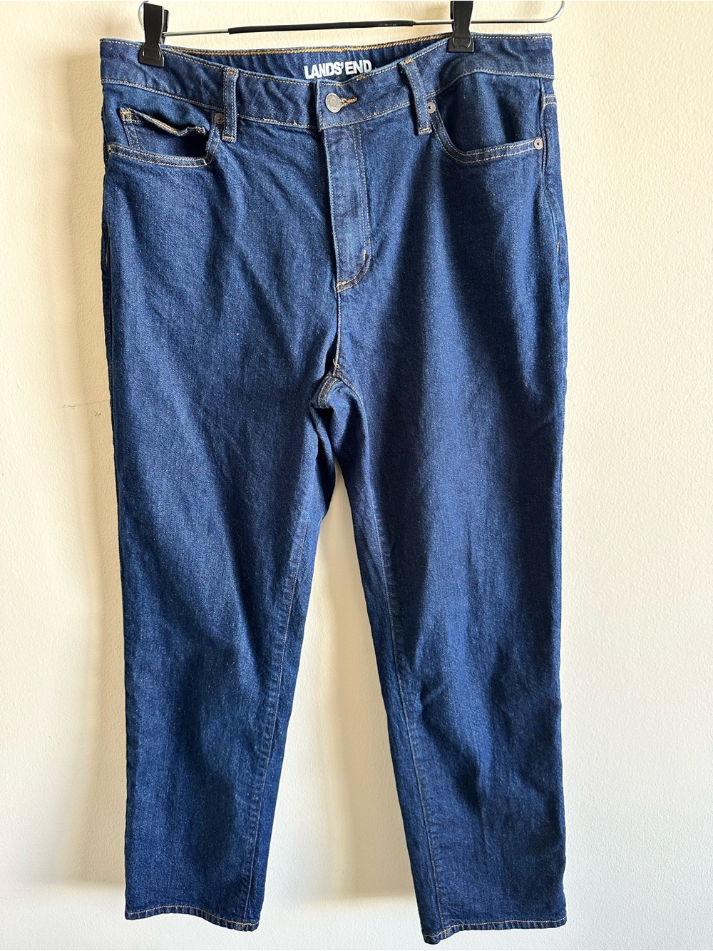 Lands’ End Dark Wash Jeans